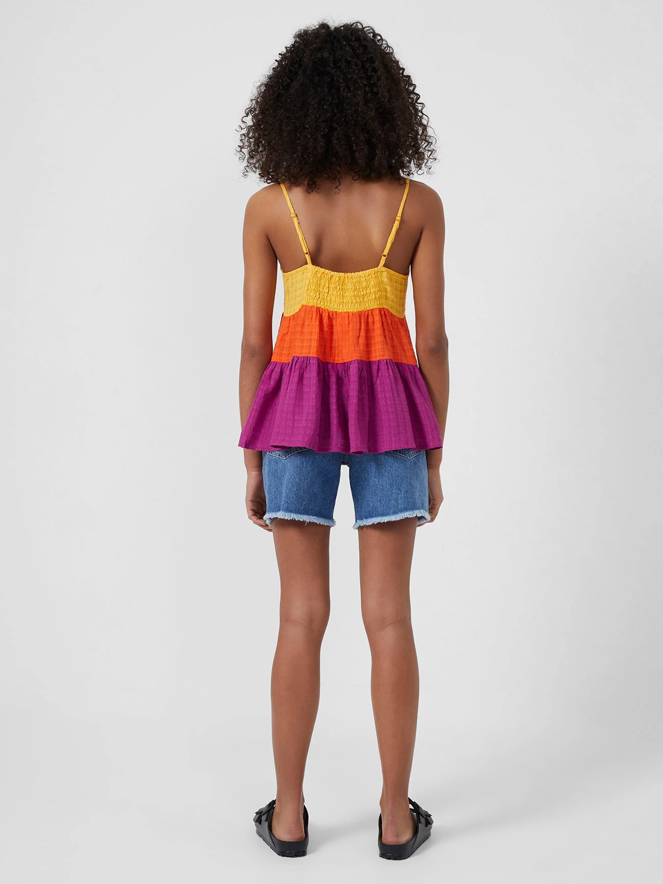 French Connection View All Adira Birch Tiered Strappy Top 6 French Connection View All Adira Birch Tiered Strappy Top