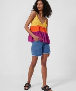 French Connection View All Adira Birch Tiered Strappy Top