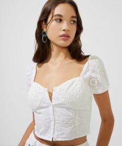 French Connection Abana Biton Organic Sweetheart Bustier Shop Sustainable