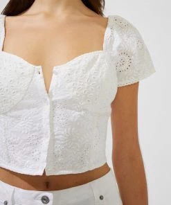 French Connection Abana Biton Organic Sweetheart Bustier Shop Sustainable
