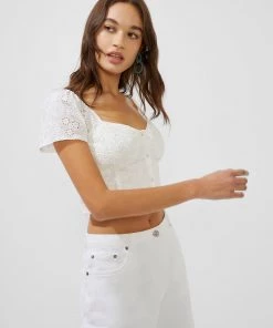 French Connection Abana Biton Organic Sweetheart Bustier Shop Sustainable