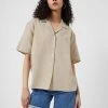 French Connection Ahia Cotton-Linen Shirt Shirts