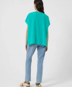 French Connection New In Crepe Light V Neck Top