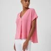 French Connection Crepe Light V Neck Top
