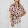 French Connection Catlett Crinkle Pop Over Shirt