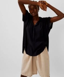 French Connection Edessa Crinkle Shirt