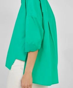 French Connection Sale Rhodes Poplin Side-Split Shirt