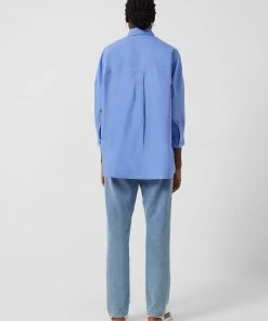 French Connection Rhodes Poplin Side-Split Shirt