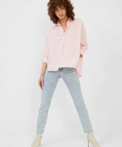 French Connection Rhodes Poplin Side-Split Shirt Sale 8 French Connection Rhodes Poplin Side-Split Shirt Sale