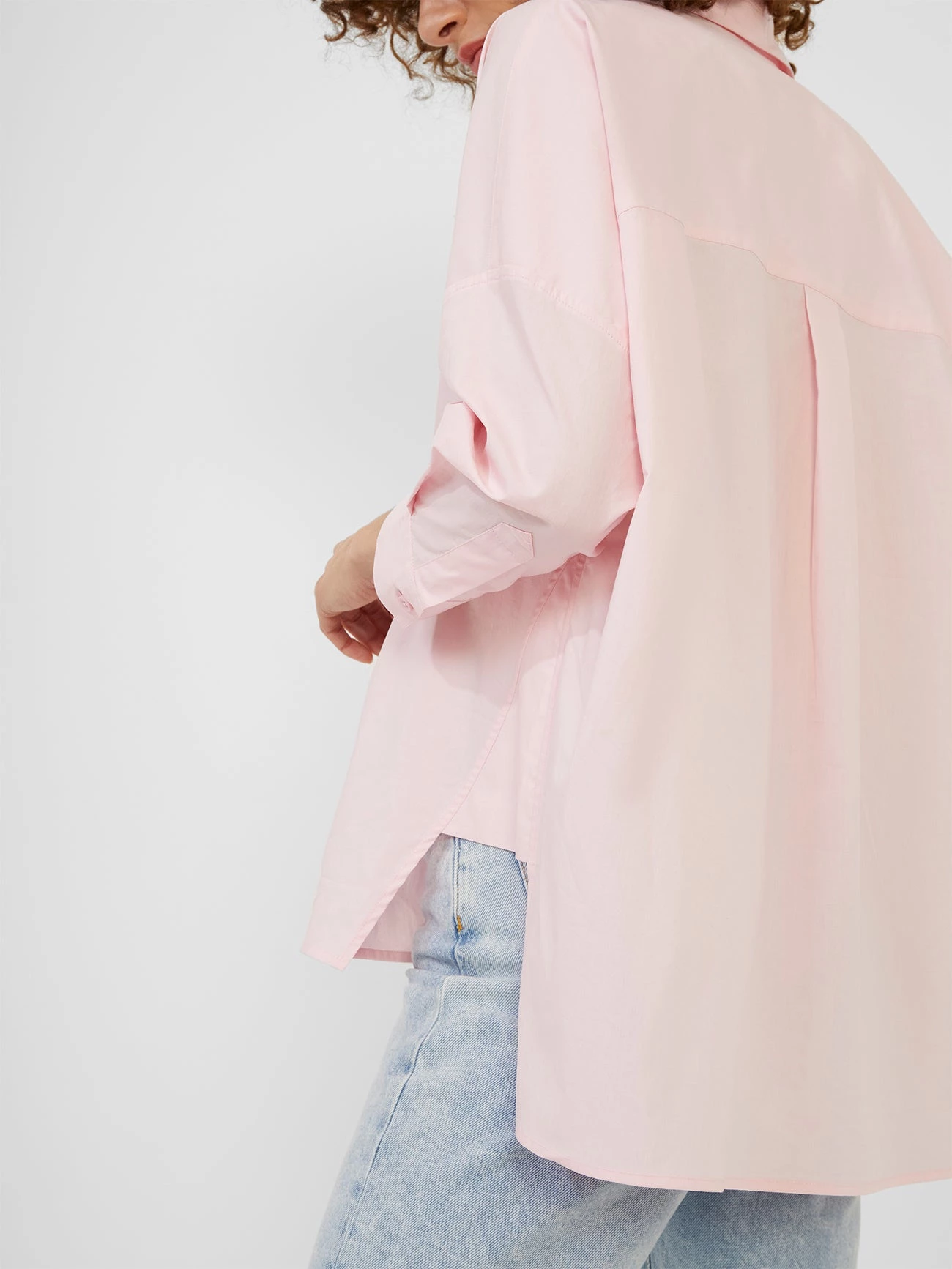 French Connection Rhodes Poplin Side-Split Shirt Sale 6 French Connection Rhodes Poplin Side-Split Shirt Sale