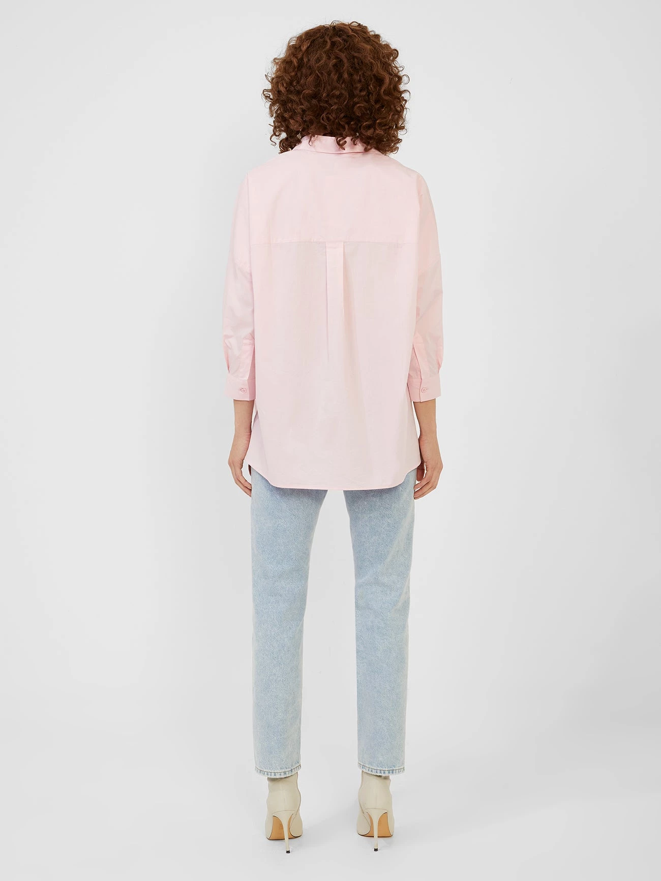 French Connection Rhodes Poplin Side-Split Shirt Sale 5 French Connection Rhodes Poplin Side-Split Shirt Sale