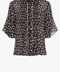 French Connection Aura Pintuck Shirt Sale