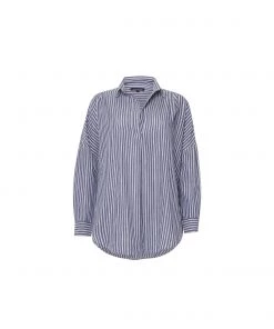 French Connection Sale Tatus Stripe Popover Shirt