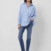 French Connection Bega Stripe Dip-Hem Shirt 1 French Connection Bega Stripe Dip-Hem Shirt
