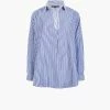 French Connection Sale Tatus Stripe Pop Over Shirt
