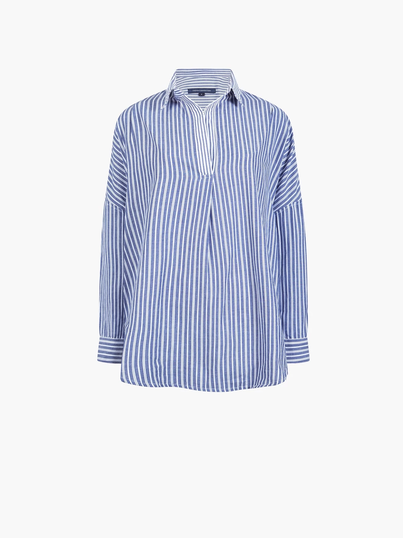 French Connection Sale Tatus Stripe Pop Over Shirt 3 French Connection Sale Tatus Stripe Pop Over Shirt