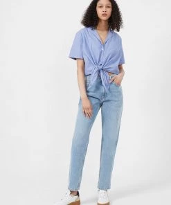 French Connection Sale Tatus Stripe Tie Front Shirt 9 French Connection Sale Tatus Stripe Tie Front Shirt