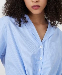 French Connection Sale Tatus Stripe Tie Front Shirt 9 French Connection Sale Tatus Stripe Tie Front Shirt