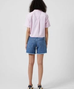 French Connection Tatus Stripe Tie Front Shirt Sale