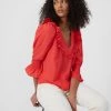 French Connection Crepe Light Ruffle Blouse View All