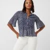 French Connection Animal Print Pintuck Shirt Sale 2 French Connection Animal Print Pintuck Shirt Sale