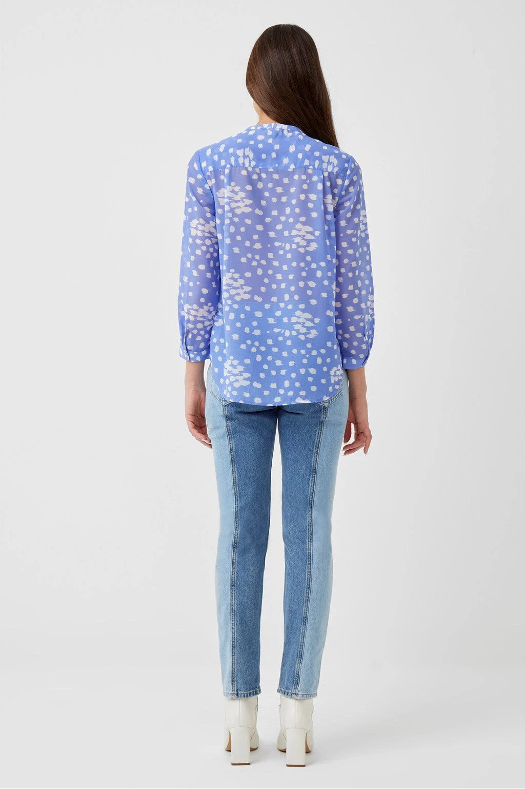 French Connection Lynx Georgette Blouse 7 French Connection Lynx Georgette Blouse