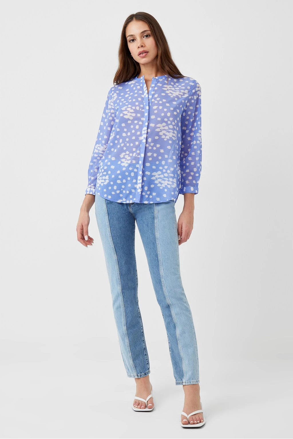 French Connection Lynx Georgette Blouse 4 French Connection Lynx Georgette Blouse