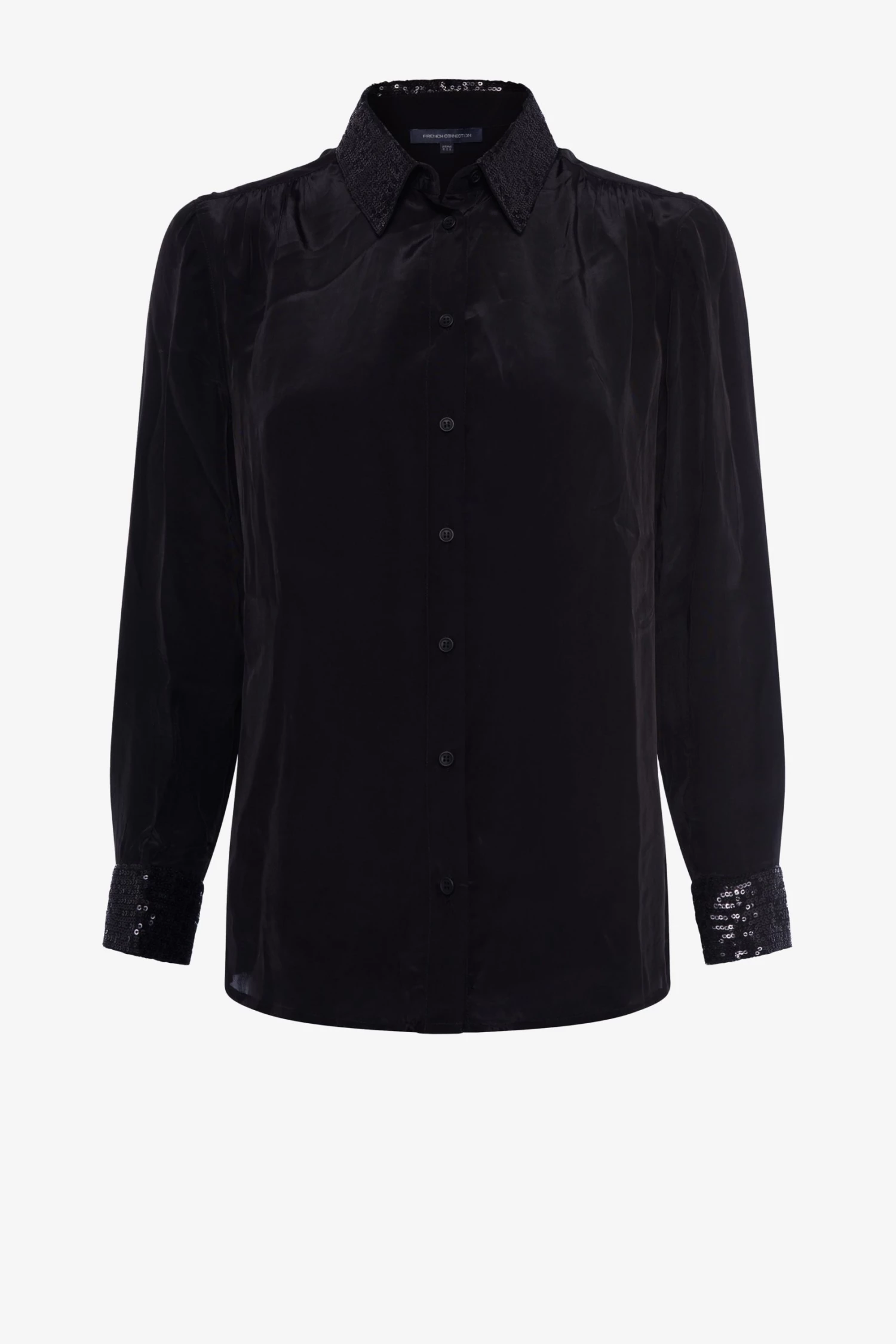 French Connection Eshka Sequin-Detail Shirt Sale 6 French Connection Eshka Sequin-Detail Shirt Sale