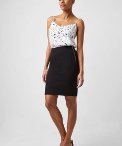 French Connection Street Twill Pencil Skirt