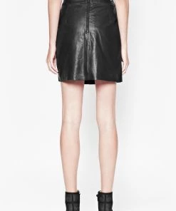 French Connection Last Chance To Buy Jetson Leather Skirt