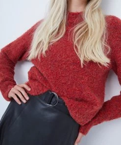 French Connection Arlan Leather Midi Skirt Sale