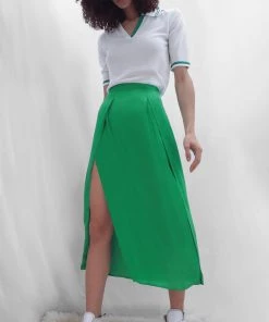 French Connection Sale Inu Satin Slip Skirt