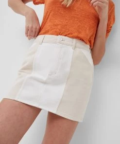 French Connection Sale Poppie Colour-Block Mini Skirt