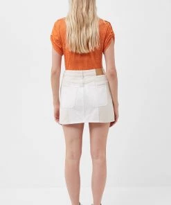 French Connection Sale Poppie Colour-Block Mini Skirt