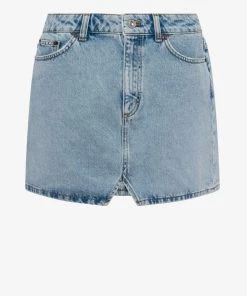 French Connection Sale Poppie Organic Denim Mini Skirt