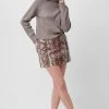 French Connection Bonnie Snake Print Mini Skirt Sale