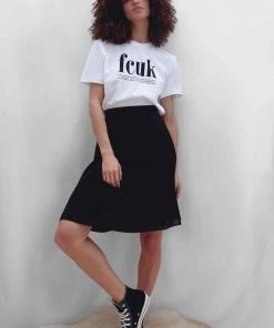 French Connection Audeta Drape Skirt