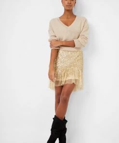 French Connection Last Chance To Buy Cintralla Sequin Skirt