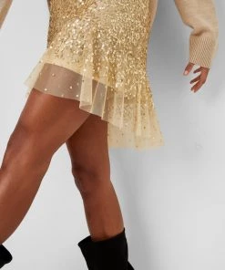French Connection Last Chance To Buy Cintralla Sequin Skirt