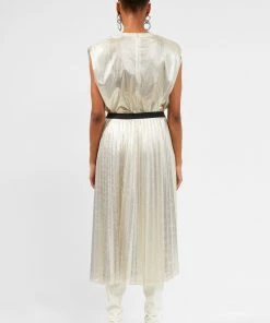 French Connection Frida Foil Midi Skirt