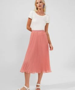 French Connection Ella Pleated Skirt