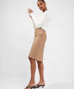 French Connection Etta Recycled Vegan Leather Skirt Skirts & Shorts
