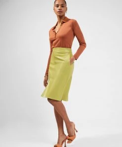French Connection Etta Recycled Vegan Leather Skirt Skirts & Shorts