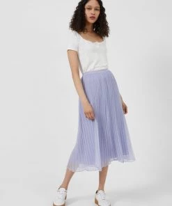 French Connection Ella Pleated Midi Skirt