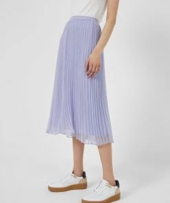 French Connection Ella Pleated Midi Skirt
