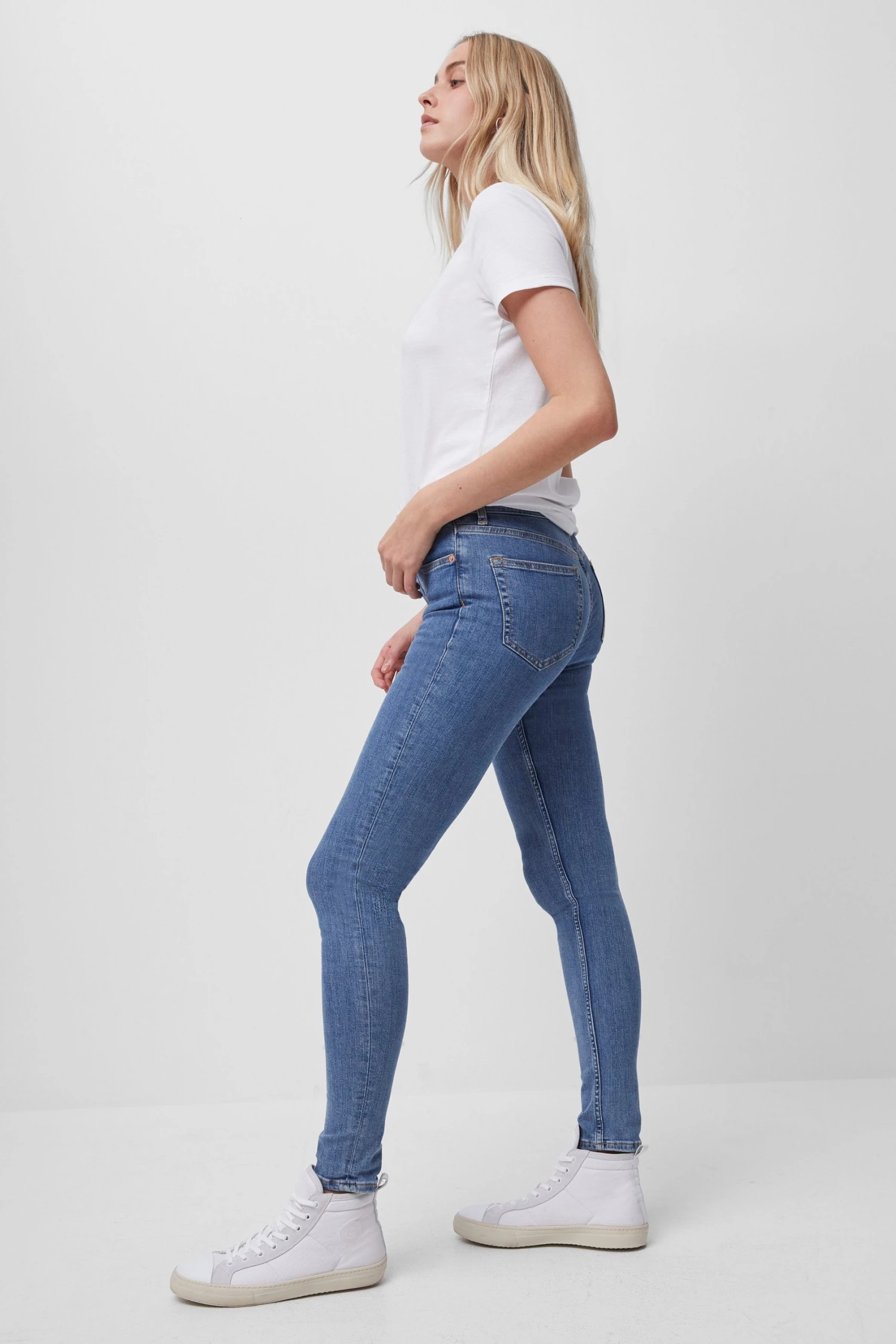 French Connection Rebound Denim 30 Inch Skinny Jeans 6 French Connection Rebound Denim 30 Inch Skinny Jeans