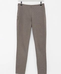 French Connection Calimero Stretch Mini Dogtooth Trousers