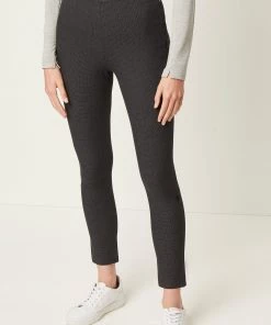 French Connection Calimero Stretch Mini Dogtooth Trousers