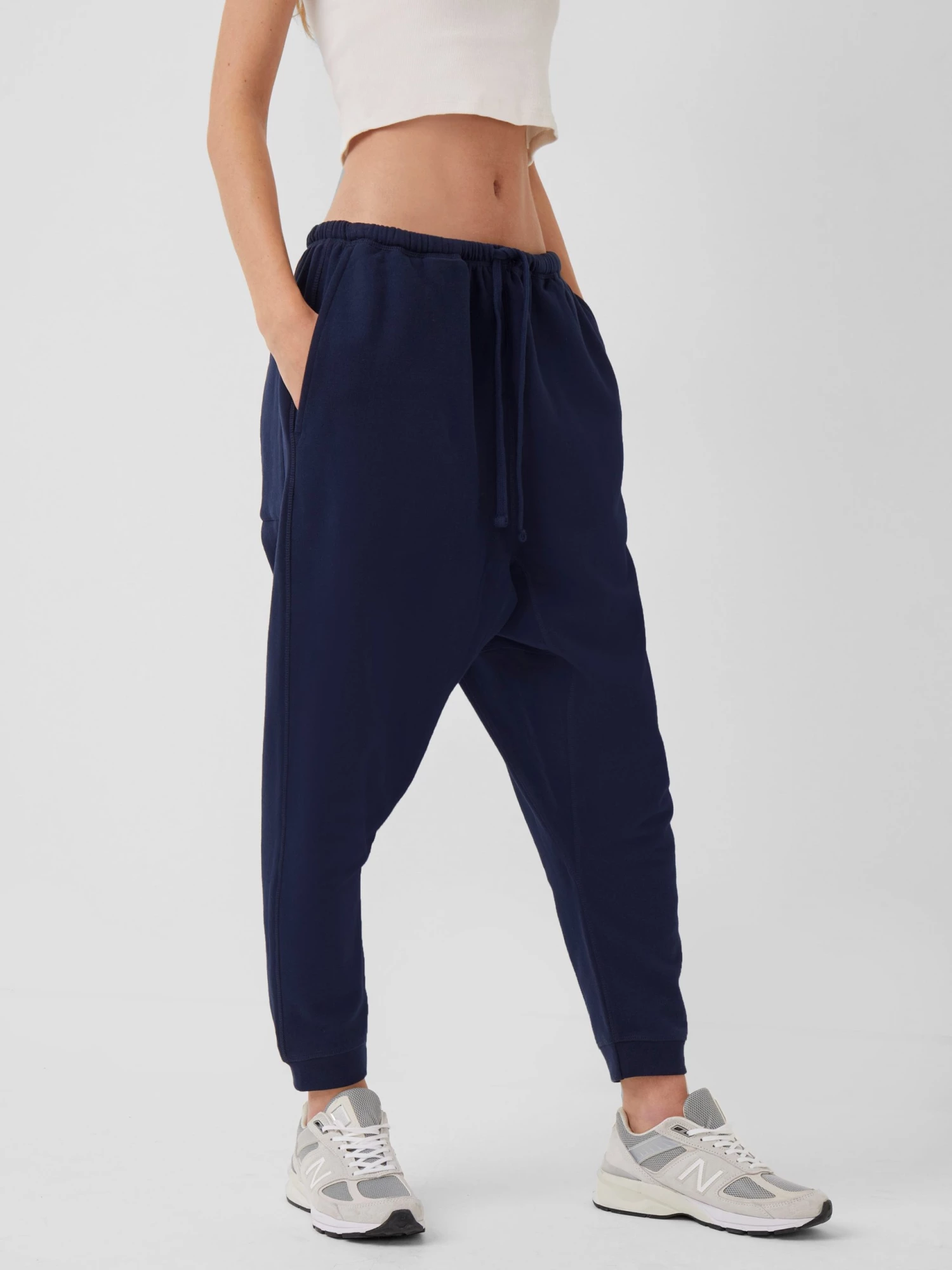 French Connection Fcuk Dropped Crotch Joggers 3 French Connection Fcuk Dropped Crotch Joggers