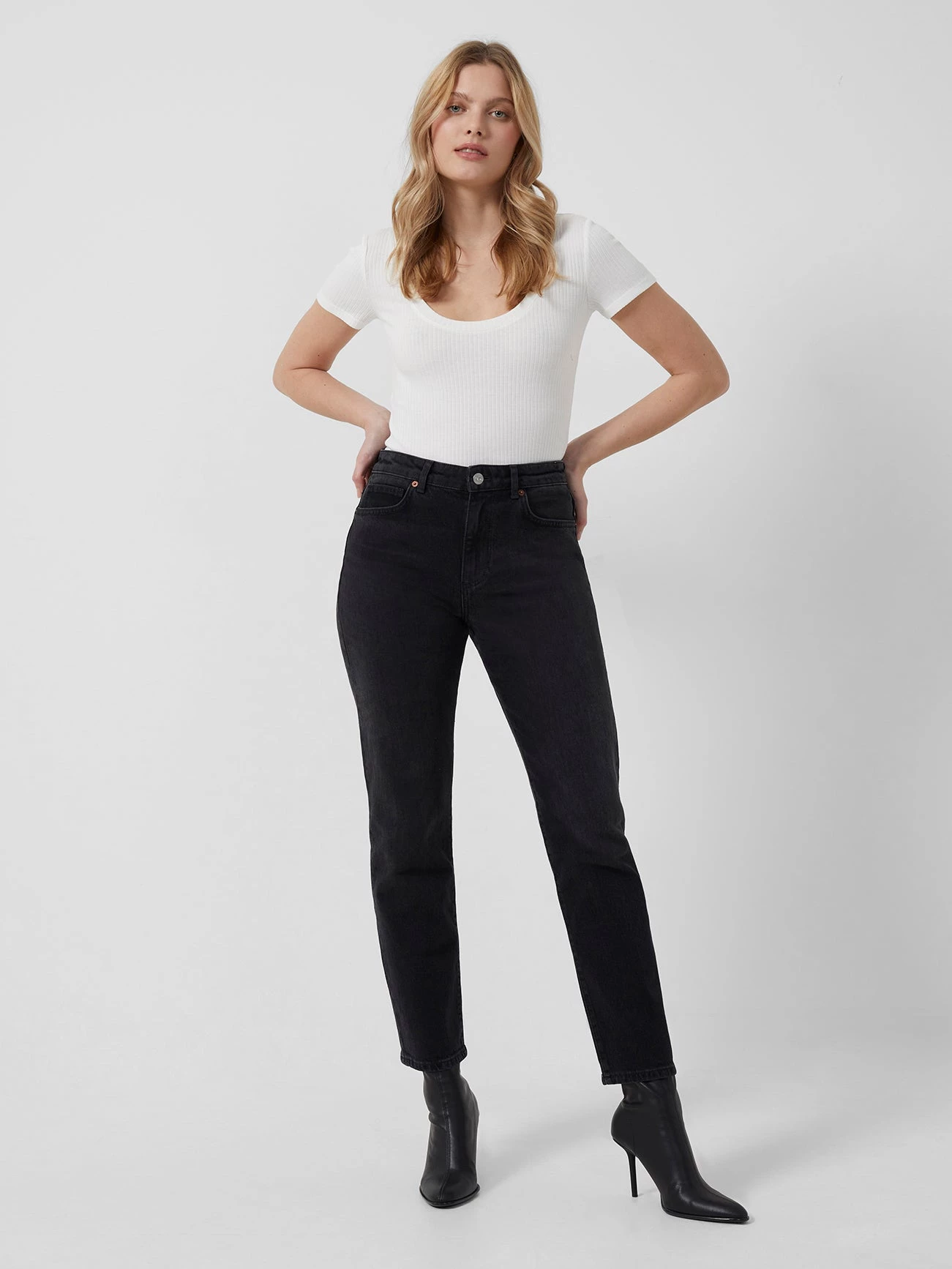French Connection Palmira Stretch Recycled High-Rise Jeans 4 French Connection Palmira Stretch Recycled High-Rise Jeans